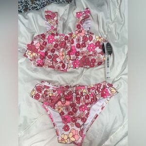 Toddler size 4 NWT 2 piece swimsuit